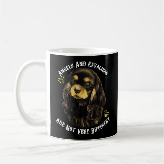 Black And Tan Cavalier King Charles Spaniel Coffee Mug