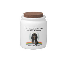 Black and Tan Cavalier Pet Loss Gifts
