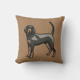 Black and Tan Coonhound  Cushion