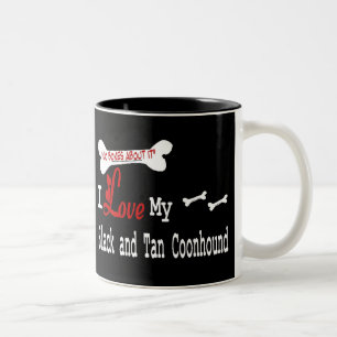 Black And Tan Coonhound (I Love) Mug