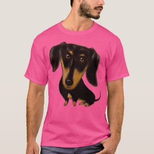 Black and Tan Dachshund T-Shirt