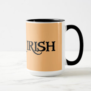 Black and Tan large combo mug