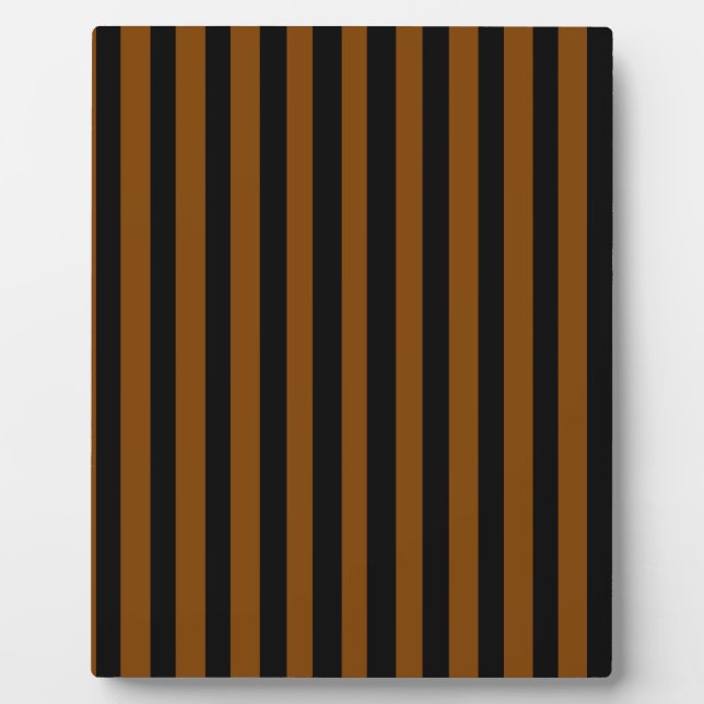 Black and Tan Plaque (Front)