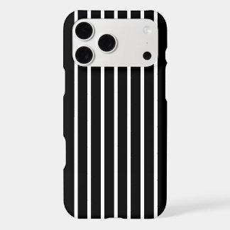 Black and Thin White Stripes