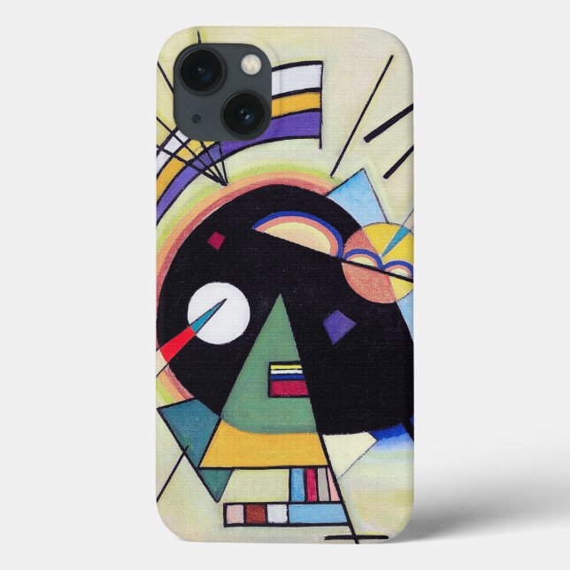 Black and Violet - Kandinsky  Case-Mate iPhone Case (Back)