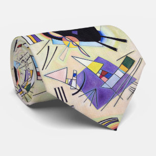 Black and Violet - Kandinsky Tie