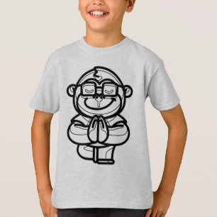 BLACK AND WHITE #03 - Orangutan, monkey, or ape T-Shirt