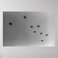 Black and White 1968 Paratrooper Show