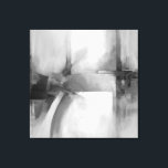 Black And White Abstract Art Elegant Painting Canvas Print<br><div class="desc">Black And White Abstract Art Elegant Acrlylic Painting Modern High Quality Canvas Print.</div>