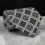 Black and White Abstract Custom Necktie<br><div class="desc">A timeless and versatile accessory, this custom necktie features a classic black and white pattern. Perfect for adding a touch of sophistication to any outfit, whether it's for a formal event, a business meeting, or simply to elevate your everyday look. The crisp stripes create a stylish and refined appearance, making...</div>