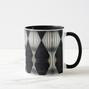 Black and White Abstract Mug 2