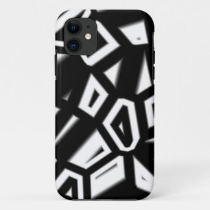 Black and white abstract pattern case for iPhone 5