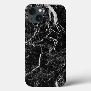Black and White Abstract Pattern iPhone 13 Case