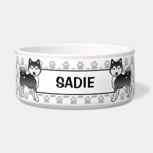 Black And White Alaskan Malamute Dogs & Name