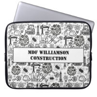black and white Architectural Blueprint Engineer