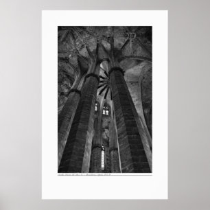 Black and White Architecture Poster