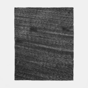 Black and white area rug fleece blanket