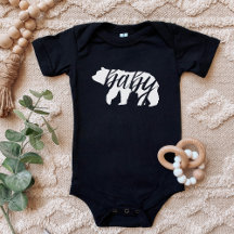 Black and White Baby Bear Matching Family