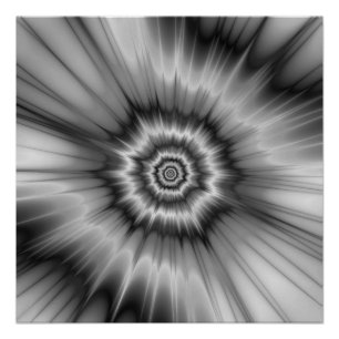 Black and White Bang! The Zazzle Perfect Poster