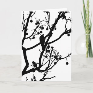 Black and White Bird All Occasions Card