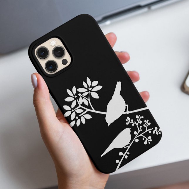 Black and White Birds Custom iPhone Case (Creator Uploaded)
