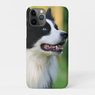 Black and White Border Collie Dog Case-Mate iPhone Case