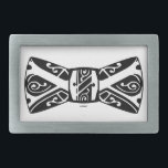 Black and White Bow Tie Belt Buckle<br><div class="desc">Black and White Bow Tie</div>
