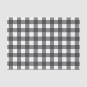 Black and white Buffalo check plaid tissue paper! Tissue Paper