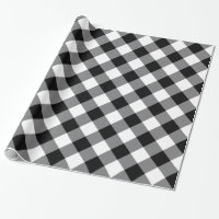 Black And White Buffalo Plaid