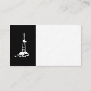 Black and White Business Card