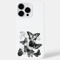 Black and White Butterflie