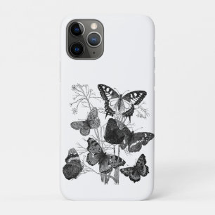 Black and White Butterflies Case-Mate iPhone Case