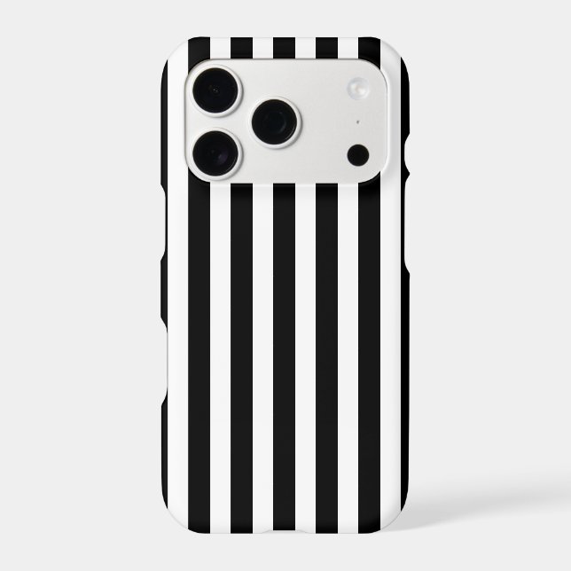 Black and white candy stripes (Back)
