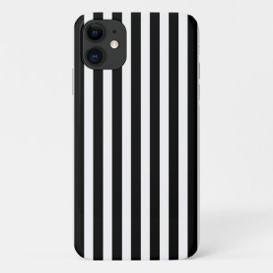 Black and white candy stripes Case-Mate iPhone case