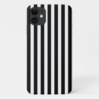 Black and white candy stripes Case-Mate iPhone case