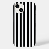 Black and white candy stripes