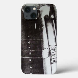 Black and white car iPhone 13 case