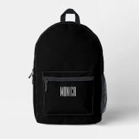 Black and White Casual Name 