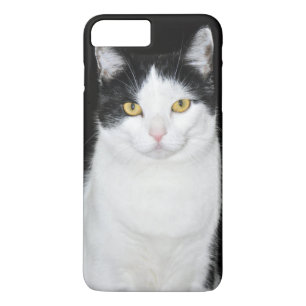 Black and White Cat Portrait Case-Mate iPhone Case