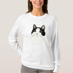 Black and White Cat T-Shirt