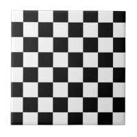 Black And White Checkers