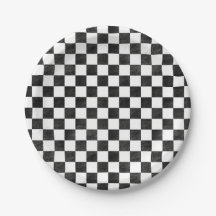 Black and White Chequered