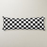 Black and white chequered pattern