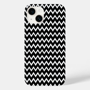 Black And White Chevron Case-Mate iPhone 14 Case