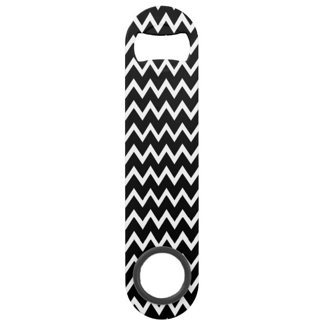  Black And White Chevron Pattern  (Front)