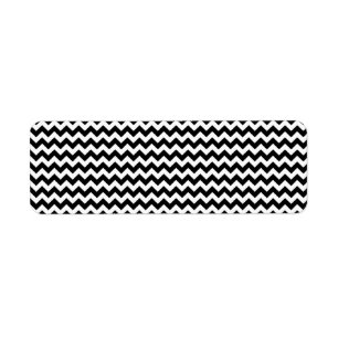 Black and White Chevron Stripe
