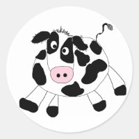 Black and White Cow