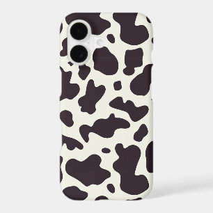 Black and White Cow Pattern Print