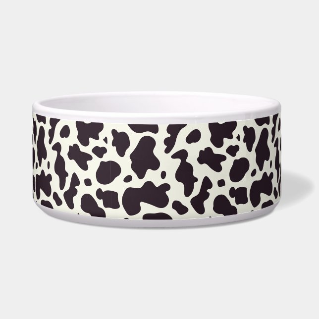 Black and White Cow Pattern Print (Front)
