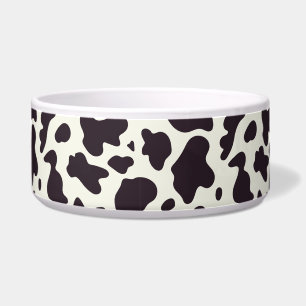 Black and White Cow Pattern Print